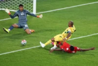 Ghana menang 1-0 atas Panama di Piala Dunia 2026 lewat gol injury time Caleb Yirenkyi. (Foto: FIFA.com)