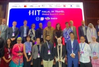 Sekretaris Kemenpar, Bayu Aji saat menerima penghargaan di Balestier Ballroom, Aloft Singapore Novena, Kamis (18/6/2026). (Foto: Kemenpar)