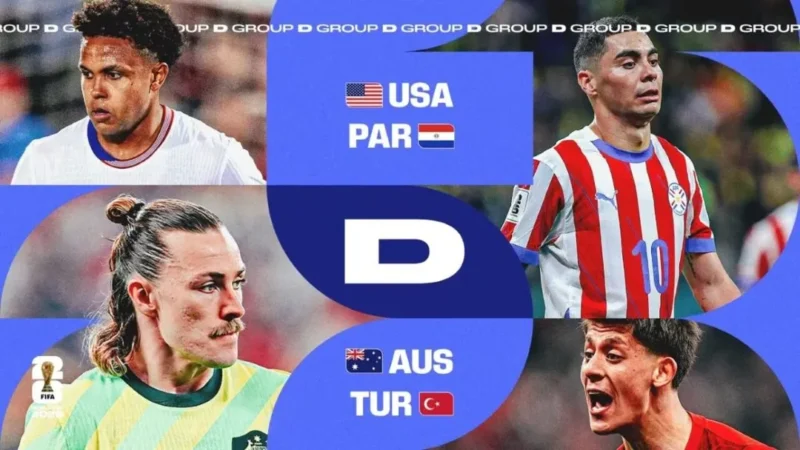 Grup D Piala Dunia 2026. (Foto: FIFA.com)