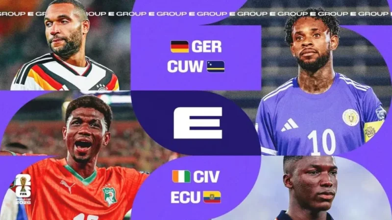 Grup E Piala Dunia 2026. (Foto FIFA.com)