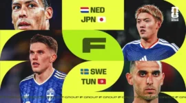 Grup F Piala Dunia 2026. (Foto FIFA.com)