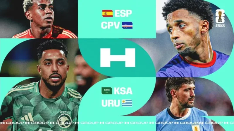 Grup H Piala Dunia 2026. (Foto: FIFA.com)