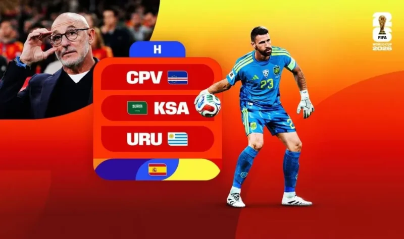 Grup H Piala Dunia 2026. (Foto FIFA.com)