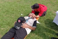 Relawan mengikuti keterampilan teknis penanganan bencana. (Foto: BPBD Padang)