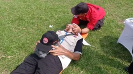 Relawan mengikuti keterampilan teknis penanganan bencana. (Foto: BPBD Padang)