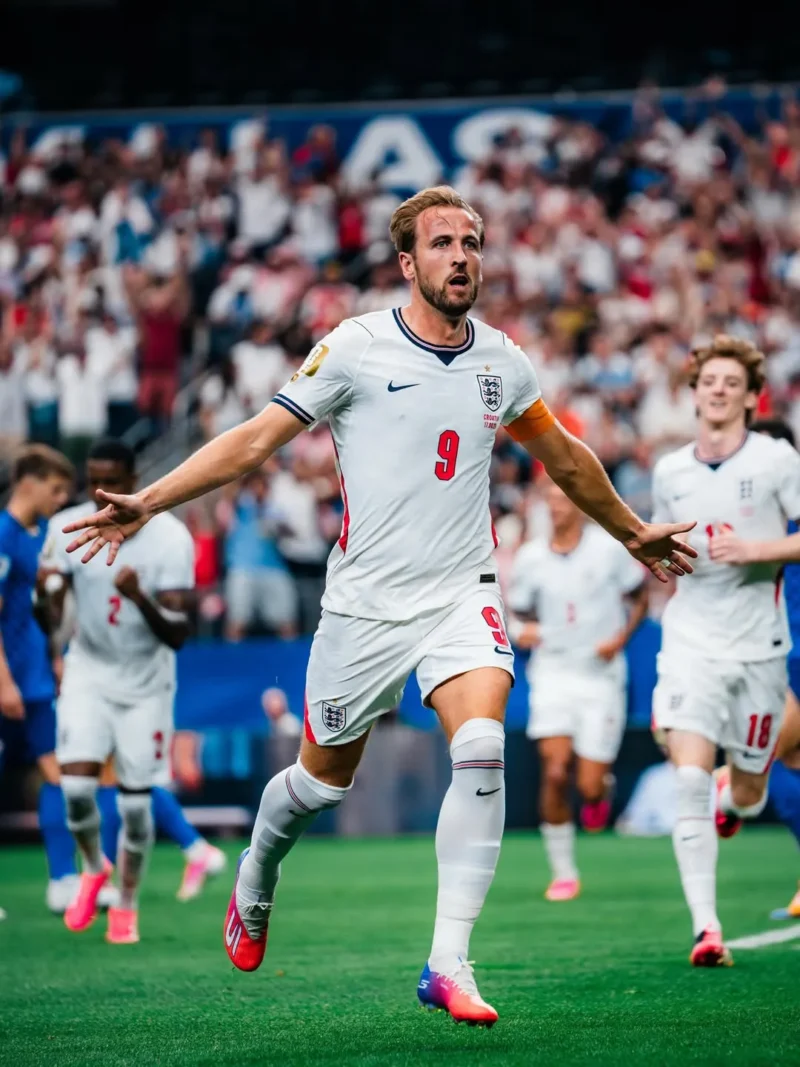 Harry Kane menjadi bintang kemenangan The Three Lions lewat dua golnya ke gawang Kroasia. (Foto: IG @fifaworldcup)