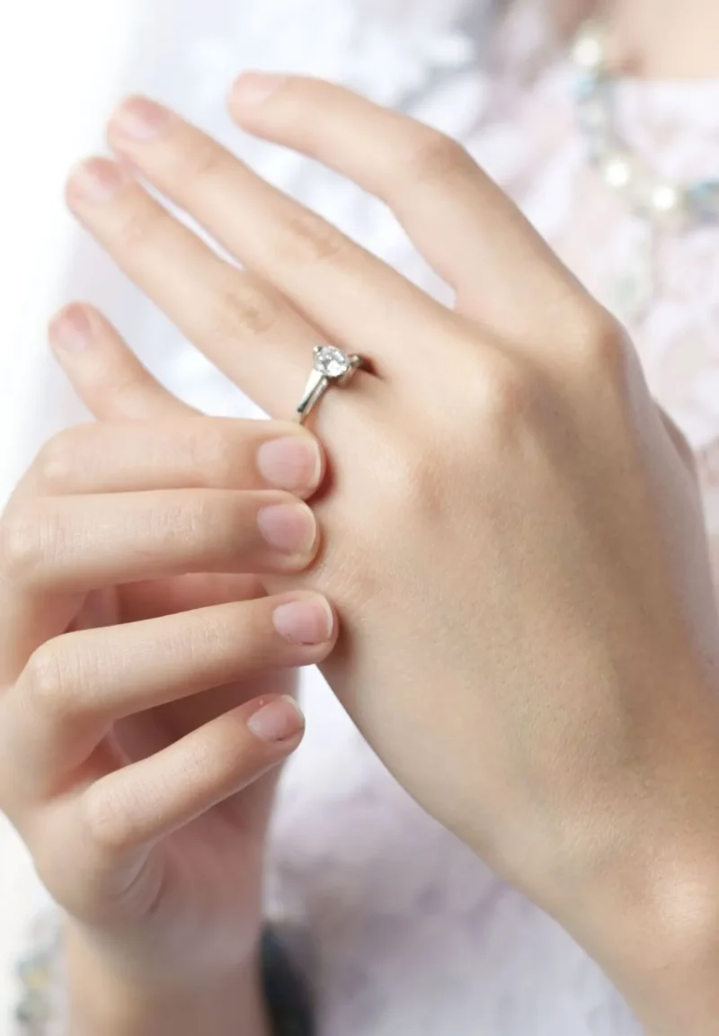 Ilustrasi cincin di jari. (Foto: Pexels)