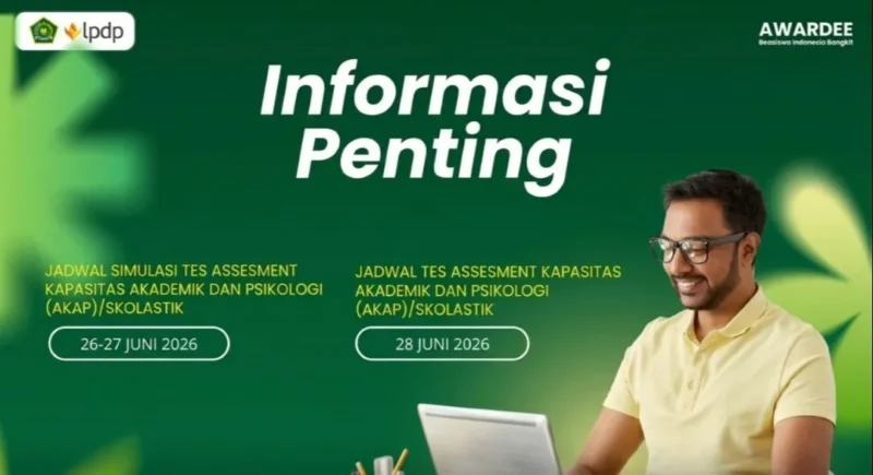 Jadwal tahapan Asesmen Kapasitas Akademik dan Psikologi. (Foto: Kemenag)