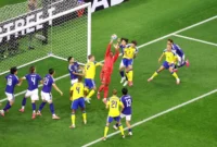 Jepang memastikan tiket ke Babak 32 Besar Piala Dunia 2026 usai bermain imbang 1-1 melawan Swedia pada laga terakhir Grup F. (Foto: FIFA.com)