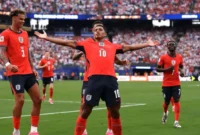 Jude Bellingham tampil gemilang dengan mencetak satu gol dan satu assist saat Inggris menundukkan Panama 2-0 pada fase grup Piala Dunia 2026. (Foto: FIFA.com)