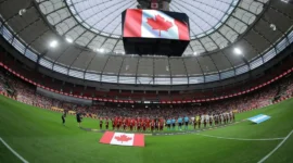 Kanada dan Qatar sama-sama memburu kemenangan perdana pada laga kedua Grup B Piala Dunia 2026 yang akan berlangsung di BC Place, Vancouver, Jumat (19/6/2026) pagi WIB. (Foto: FIFA.com)