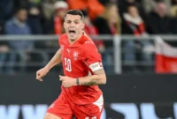 Kapten Timnas Swiss, Granit Xhaka. (Foto: FIFA.com)