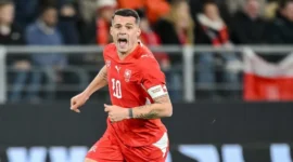 Kapten Timnas Swiss, Granit Xhaka. (Foto: FIFA.com)