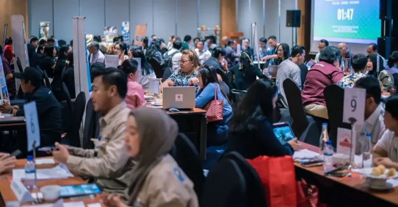 Kemenpar menyelenggarakan Forum Table Top Bangga Berwisata di Indonesia yang mengangkat kawasan strategis Buleleng-Jembrana-Banyuwangi di Bali, Rabu (10/6/2026). (Foto: Kemenpar)