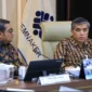 Pertemuan Menteri Ketenagakerjaan Yassierli dan Menteri Ekonomi Kreatif Teuku Riefky Harsya di Kantor Kemnaker, Jakarta, Kamis (4/6/2026). (Foto: Kemnaker)