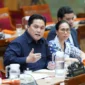 Menpora sekaligus Ketua Umum PSSI Erick Thohir saat Rapat Kerja bersama Komisi X DPR RI di Gedung DPR RI, Jakarta, Senin (15/6). (Foto: Kemenpora)