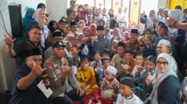 Wali Kota Padang Fadly Amran mengunjungi Yayasan Berkah Amal Salih di Perum Mitra Utama, Kelurahan Banuaran Nan XX, Kecamatan Lubuk Begalung, Jumat (26/6/2026). (Foto: Pemko Padang)