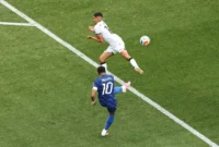Momen saat Kylian Mbappe mencetak gol ke gawang Irak. (Foto: FIFA.com)
