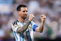 Lionel Messi memimpin klasemen Sepatu Emas Piala Dunia 2026 usai hattrick ke gawang Aljazair. (Foto: FIFA.com)