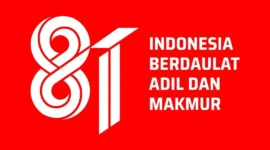 Logo HUT Ke-81 RI. (Foto: Kemensetneg)