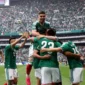 Pemain Meksiko merayakan gol usai membobol gawang Afrika Selatan pada laga pembuka Piala Dunia 2026 di Mexico City Stadium, Jumat waktu setempat. (Foto: Fifa.com)
