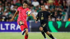 Pertemuan Meksiko vs Korea Selatan di edisi sebelumnya. (Foto: FIFA.com)