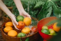 Ilustrasi mencuci buah. (Foto: Pexels)