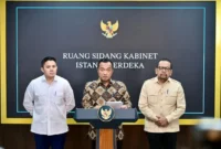 Mensesneg Prasetyo Hadi saat memberikan keterangan pers di Ruang Sidang Kabinet, Kompleks Istana Kepresidenan Jakarta, Selasa (2/6/2026). (Foto: BPMI Setpres)