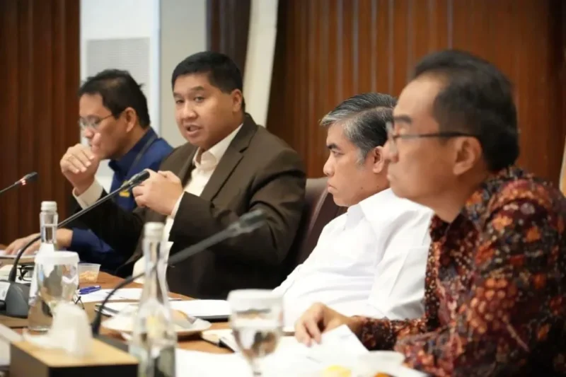 Menteri PKP Maruarar Sirait saat Rapat Komite Tapera di Jakarta, Rabu (24/6/2026). (Kementerian PKP)