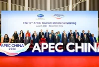 Menteri Pariwisata RI, Widiyanti Putri Wardhana mengikuti pertemuan Tingkat Menteri Pariwisata APEC ke-13 (TMM13) di Makau SAR, Tiongkok. (Foto: Kemenpar)