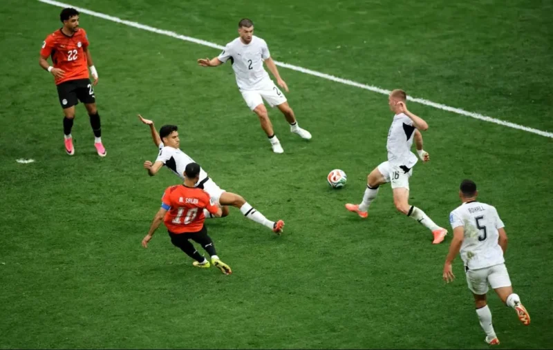 Timnas Mesir mencatat kemenangan bersejarah di Piala Dunia FIFA 2026 setelah menang 3-1 atas Selandia Baru. (Foto: FIFA.com) 