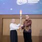 Kemdiktisaintek resmi membuka babak final ONMIPA-PT Tahun 2026 di Aula Garuda Mukti, Kampus MERR-C Unair, Surabaya, Senin (8/6). (Foto: Kemdiktisaintek)