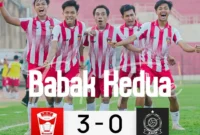 PSP Padang lolos ke babak 32 besar Liga 4 Nasional 2026 usai mengalahkan ASIOP Jakarta 3-0. (Foto: IG @official_psppadang)