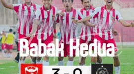 PSP Padang lolos ke babak 32 besar Liga 4 Nasional 2026 usai mengalahkan ASIOP Jakarta 3-0. (Foto: IG @official_psppadang)