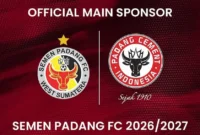 PT Semen Padang kembali menjadi sponsor utama Semen Padang FC musim 2026/2027. (Foto: IG @semenpadangfcid)