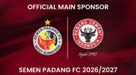 PT Semen Padang kembali menjadi sponsor utama Semen Padang FC musim 2026/2027. (Foto: IG @semenpadangfcid)