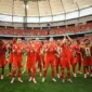 Para pemain Swiss memberikan apresiasi kepada para penggemar setelah kemenangan 2-1 atas Kanada dalam pertandingan Grup B Piala Dunia FIFA 2026. (Foto: FIFA.com)