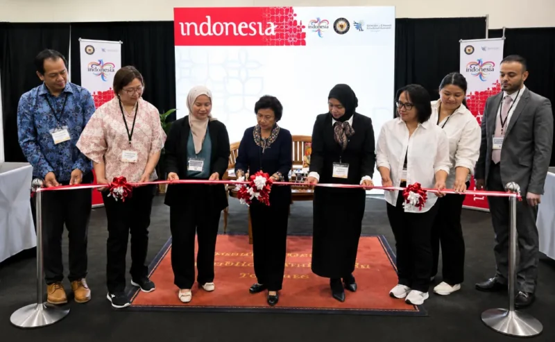 Paviliun Indonesia hadir dalam Pameran Halal Expo Canada 2026. (Foto: Kemendag)
