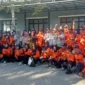Pelepasan kontingen KSB Padang Timur mengikuti Jambore KSB Padang 2026 yang berlangsung pada 12–14 Juni 2026. (Foto: BPBD Padang)