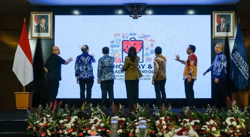 Opening Ceremony BINA Holiday & Back to School di Kantor Kementerian Perdagangan, Jakarta, Senin (8/6/2026). (Foto: Kemenpar)
