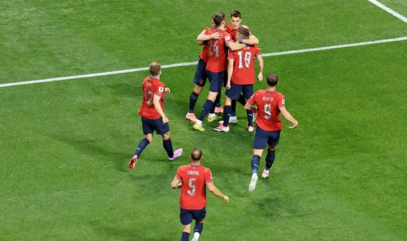 Pemain Ceko merayakan gol ke gawang Afrika Selatan. (Foto: FIFA.com)
