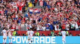 Pemain Kroasia merayakan gol ke gawang Ghana pada pertandingan Grup L Piala Dunia 2026. (Foto: FIFA.com)