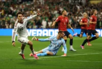 Pemain Meksiko melakukan selebrasi usai membobol gawang Ceko pada fase grup Piala Dunia FIFA 2026. (Foto: FIFA.com)