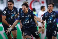 Pemain Paraguay melakukan selebrasi setelah mencetak gol ke gawang Turki pada pertandingan Grup D Piala Dunia 2026 Sabtu (20/6/2026). (Foto: IG @fifaworldcup)