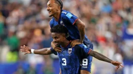 Pemain Tanjung Verde melakukan selebrasi. (Foto: FIFA.com)
