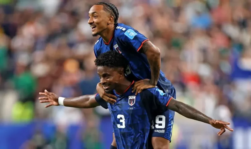 Pemain Tanjung Verde melakukan selebrasi. (Foto: FIFA.com)
