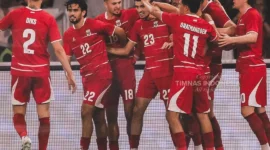Pemain Timnas Indonesia saat merayakan gol ke gawang Oman pada FIFA Matchday Juni 2026. (Foto: IG @timnasindonesia)