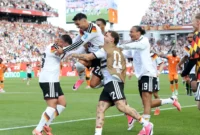 Pemain Timnas Jerman merayakan gol ke gawang Pantai Gading pada pertandingan Grup E Piala Dunia 2026. (FIFA.com)