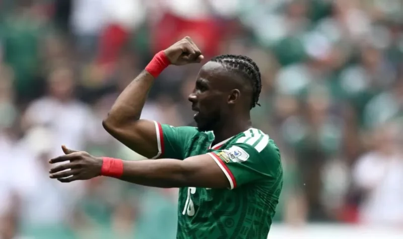 Pemain Timnas Meksiko melakukan selebrasi. (Foto: FIFA.com)