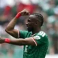 Pemain Timnas Meksiko melakukan selebrasi. (Foto: FIFA.com)